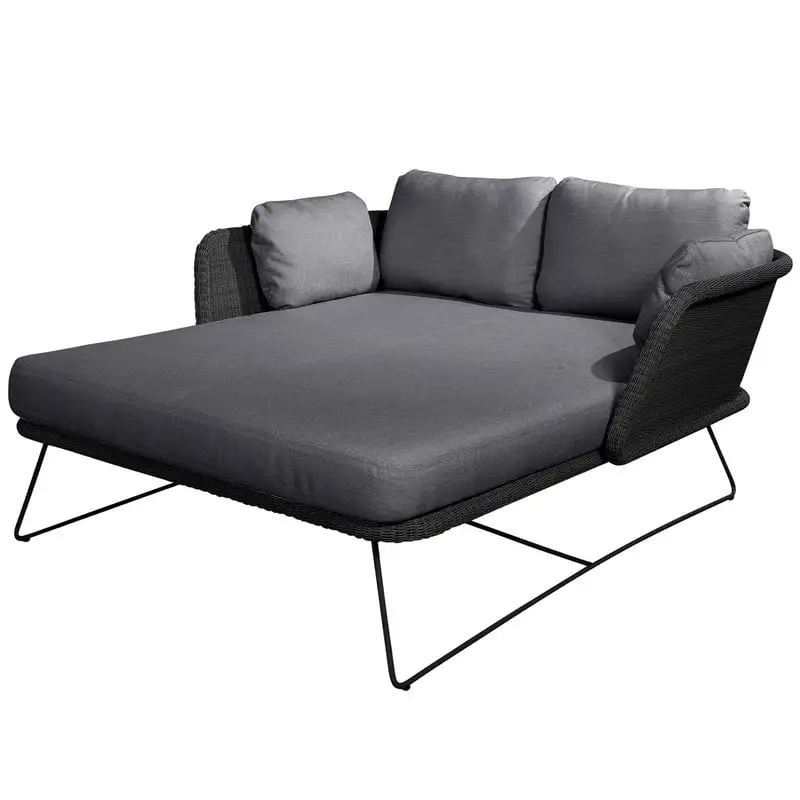 Cane-line Horizon Daybed, Black - Grey 3 Cane-line Horizon Daybed, Black - Grey
