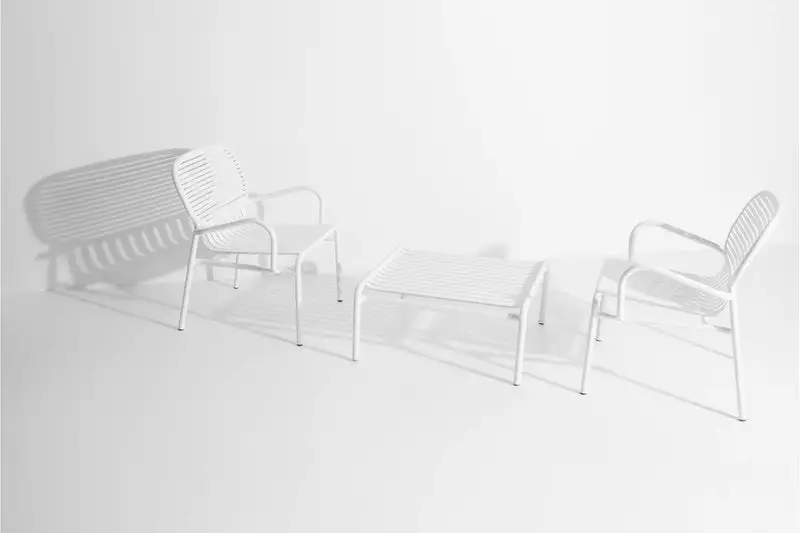 Petite Friture Week-end Lounge Chair, White 7 Petite Friture Week-end Lounge Chair, White - Image 5