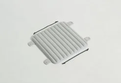 Petite Friture Week-end Seat Cushion, Large, Pearl Grey -Outdoor textiles Sales coussin grand gris 1