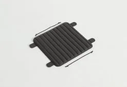 Petite Friture Week-end Seat Cushion, Large, Anthracite 8 Petite Friture Week-end Seat Cushion, Large, Anthracite -Outdoor textiles Sales coussin grand noir 1