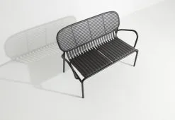 Petite Friture Week-end Seat Cushion, Large, Anthracite 7 Petite Friture Week-end Seat Cushion, Large, Anthracite -Outdoor textiles Sales coussin grand noir 2