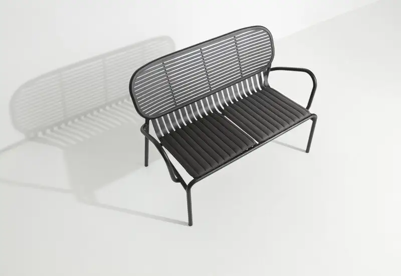 Petite Friture Week-end Seat Cushion, Large, Anthracite 4 Petite Friture Week-end Seat Cushion, Large, Anthracite - Image 2