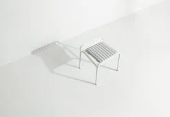 Petite Friture Week-end Seat Cushion, Small, Pearl Grey -Outdoor textiles Sales coussin petit gris 2