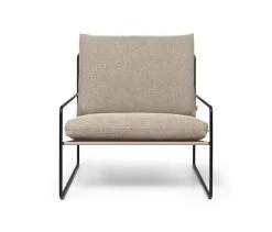 Ferm LIVING Desert 1-seater, Black - Dark Sand Dolce 10 Ferm LIVING Desert 1-seater, Black - Dark Sand Dolce -Outdoor textiles Sales fermLIVING SS22 DesertSofa 1seater BlackDarkSand 1104265433 pack 1