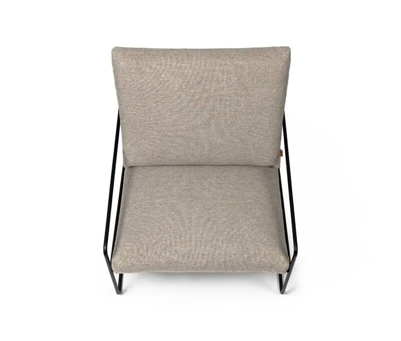 Ferm LIVING Desert 1-seater, Black - Dark Sand Dolce 6 Ferm LIVING Desert 1-seater, Black - Dark Sand Dolce - Image 4