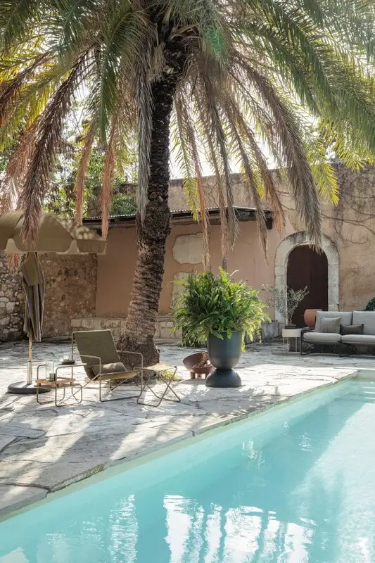 Ferm LIVING Lull Umbrella, Beech – Olive Green 7 Ferm LIVING Lull Umbrella, Beech – Olive Green - Image 5