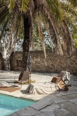 Ferm LIVING Yard Picnic Blanket, Sand - Black 9 Ferm LIVING Yard Picnic Blanket, Sand - Black -Outdoor textiles Sales fermLIVING SS22 YardPicnicBlanket AleeBathTowel image 1