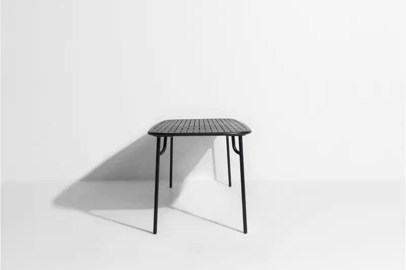 Petite Friture Week-end Table, 85 X 180 Cm, Black 4 Petite Friture Week-end Table, 85 X 180 Cm, Black - Image 2