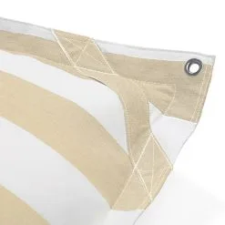 Fatboy Original Floatzac Bean Bag, Stripe Sandy Beige 11 Fatboy Original Floatzac Bean Bag, Stripe Sandy Beige -Outdoor textiles Sales product large FATBOY floatzac olefin stripe sandy beige closeup 02 105018 105018