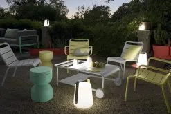 Fermob Luxembourg Low Armchair, Cotton White 10 Fermob Luxembourg Low Armchair, Cotton White -Outdoor textiles Sales salon de jardin Fermob Luminaire et fauteuil Fermob 1