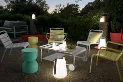 Fermob Luxembourg Low Armchair, Anthracite 12 Fermob Luxembourg Low Armchair, Anthracite -Outdoor textiles Sales salon de jardin Fermob Luminaire et fauteuil Fermob 3