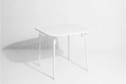 Petite Friture Week-end Table, 85 X 85 Cm, White -Outdoor textiles Sales square table week end 28529