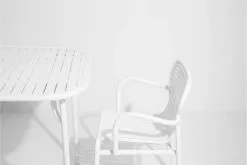 Petite Friture Week-end Table, 85 X 85 Cm, White -Outdoor textiles Sales square table week end 28729